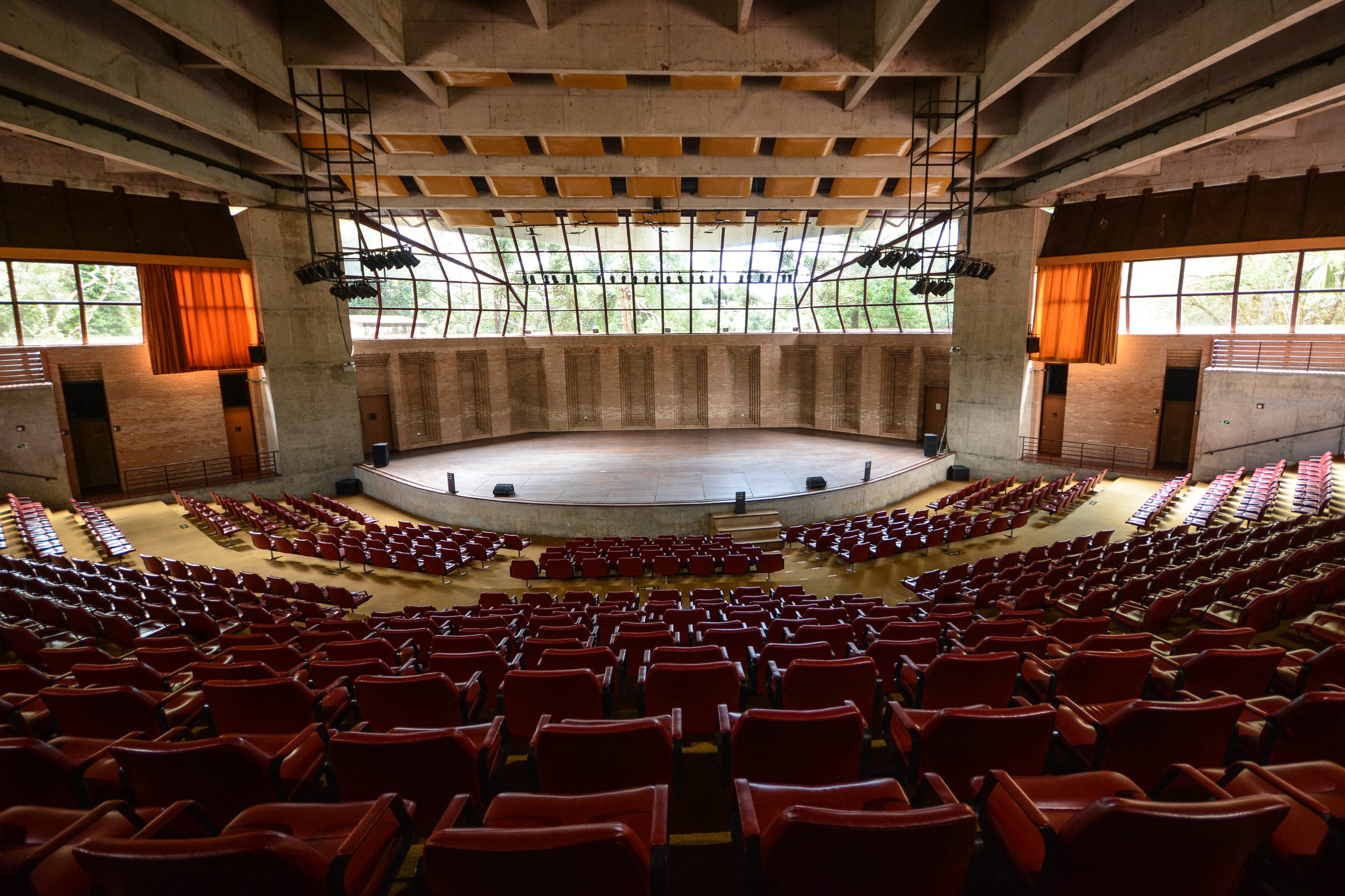 Auditório Cláudio Santoro, palco do Festival de Inverno de Campos do Jordão